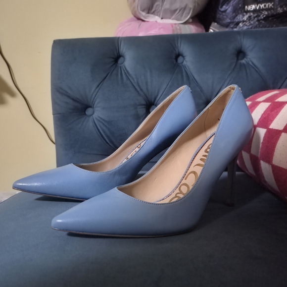 Sam Edelman Light Blue Heels - Picture 2 of 5